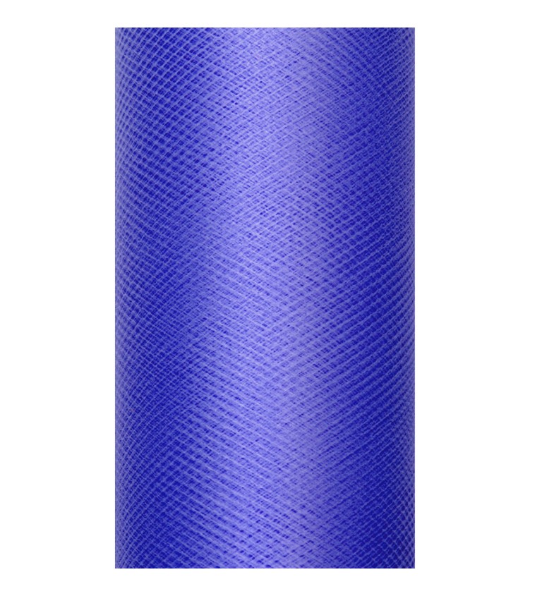 Tmavě modrý tyl - role (0,15 m)