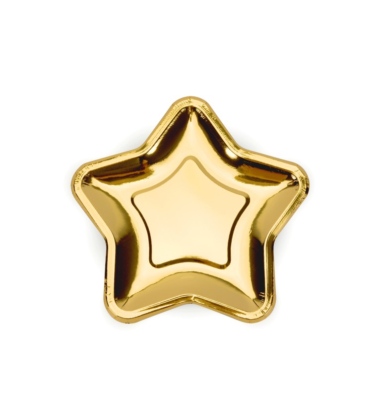 Talířky - zlatá hvězda