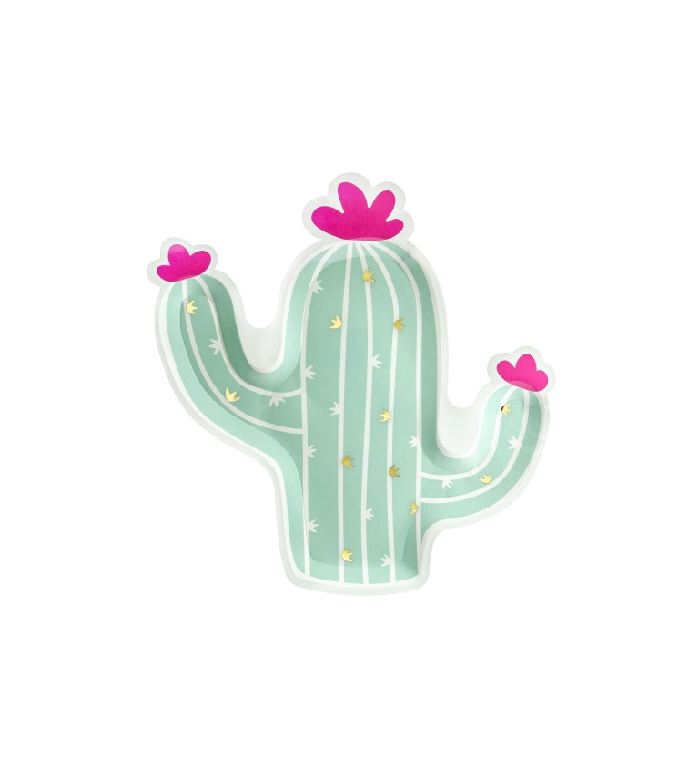 Talířky - kaktus