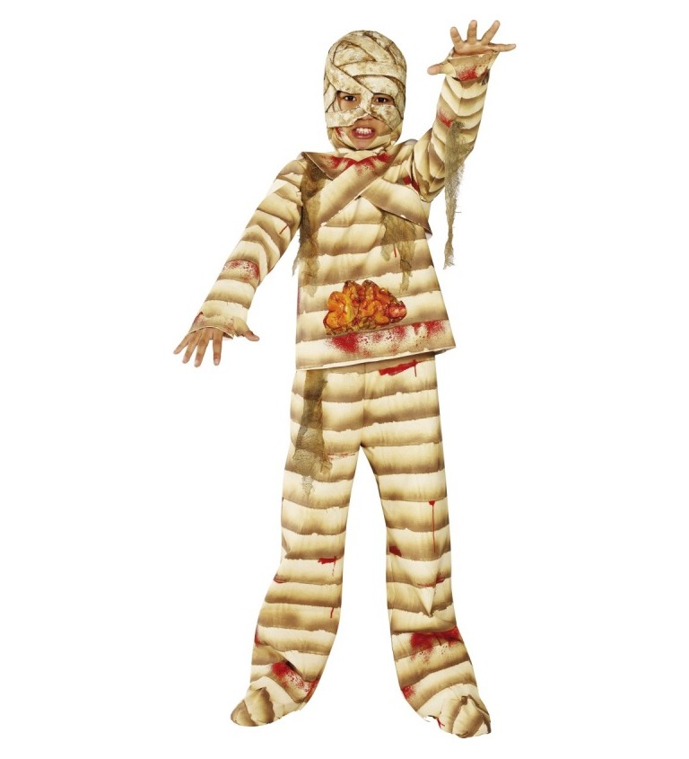 Dětský halloweenský kostým Mumie