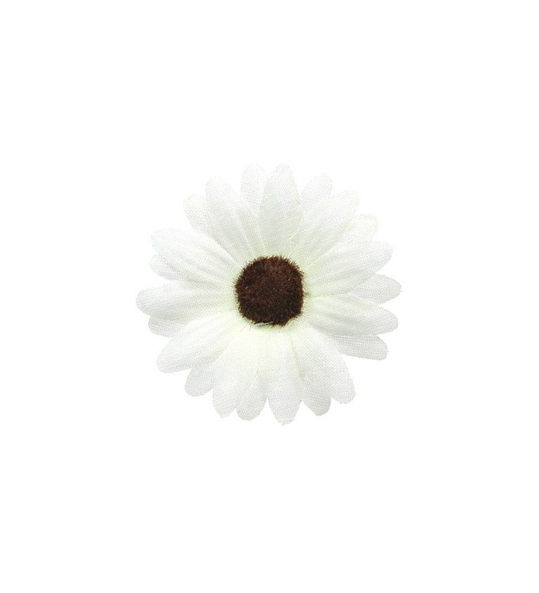 Konfety - bílé květiny