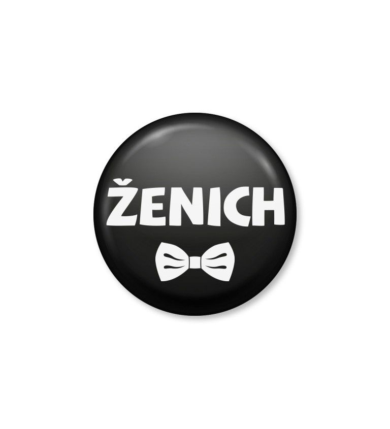 Placka Ženich černá