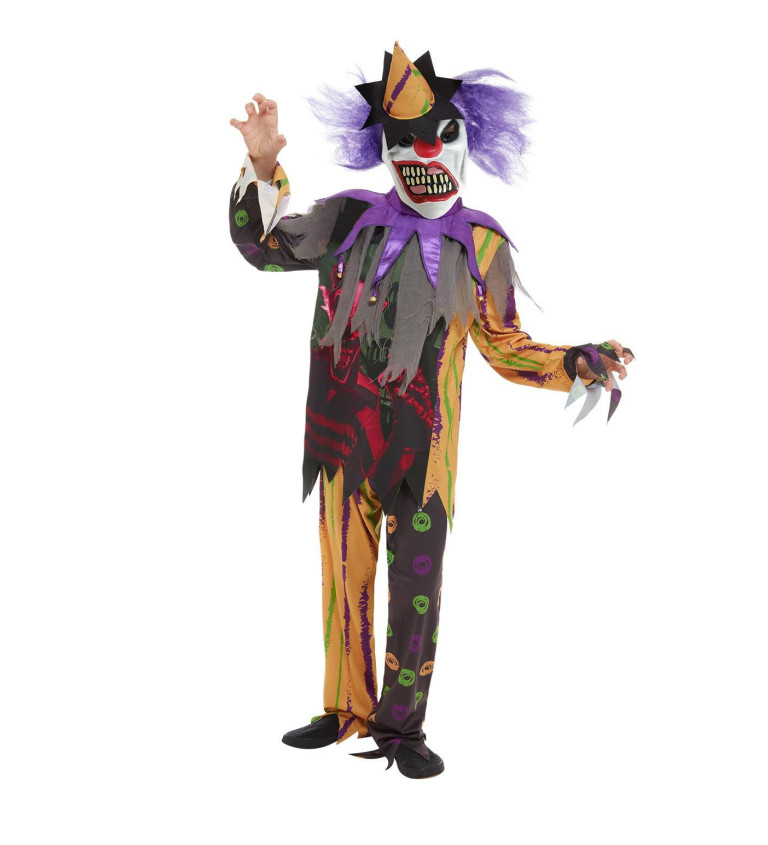 Dětský kostým Halloween klaun