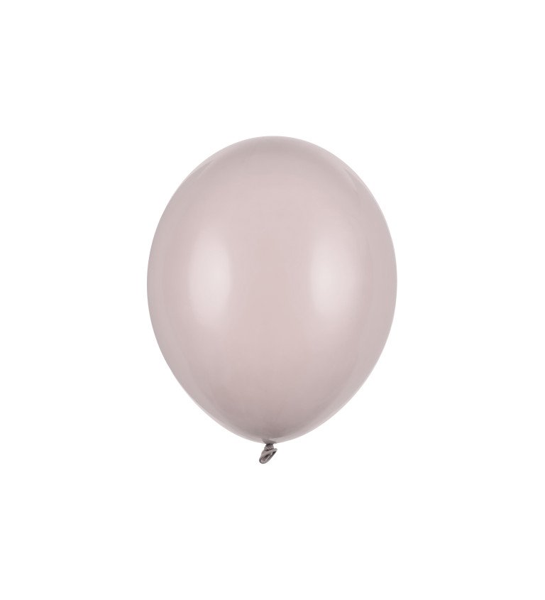 Balónek latexový šedo- hnědý