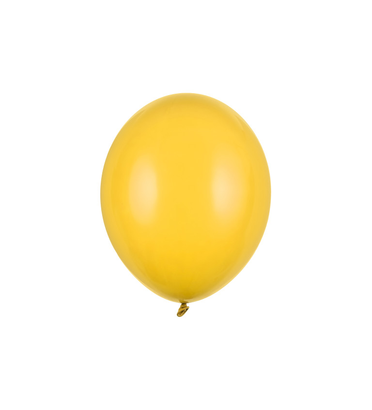 Latexové medově žluté balónky