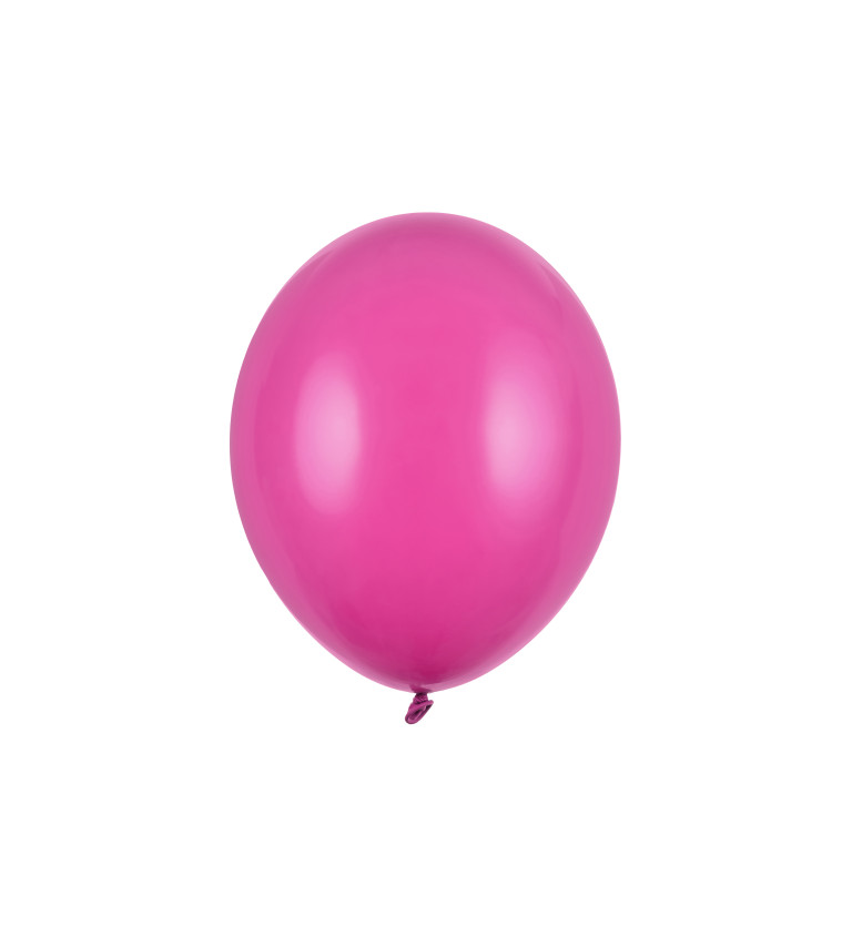 Balení růžových balónů