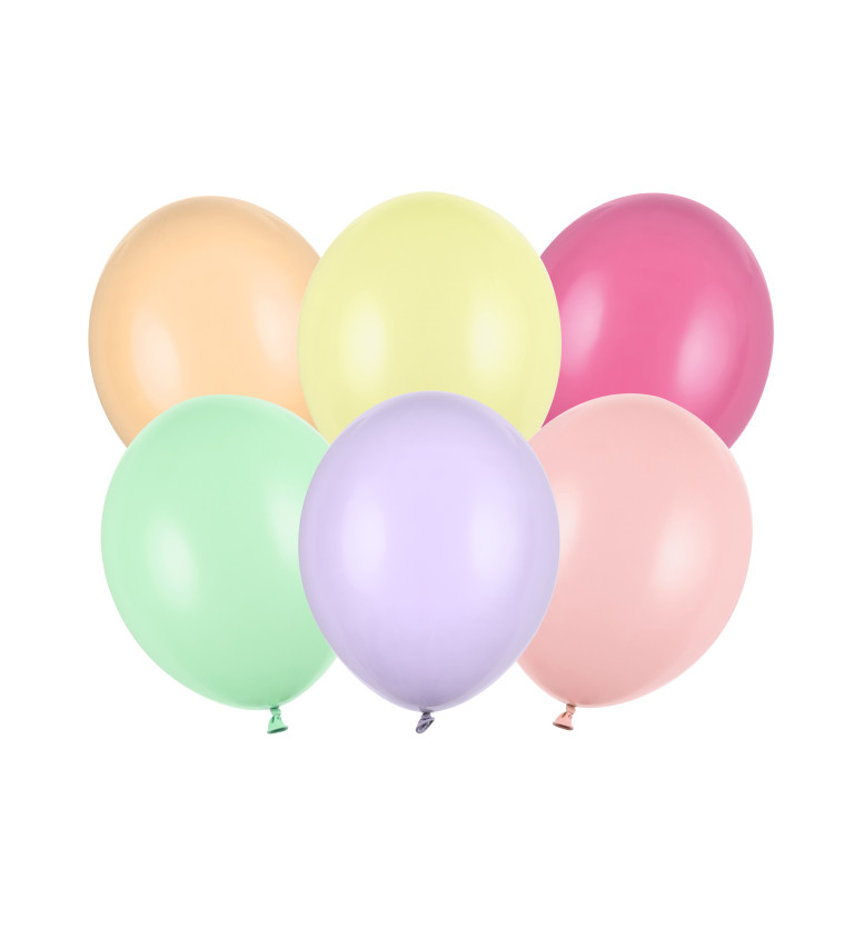 Sada barevné balónky
