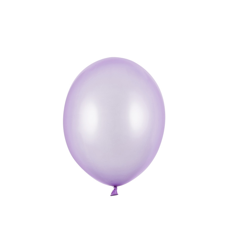Balónky lesklé - fialové