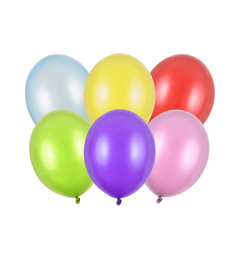 Set barevných balónků