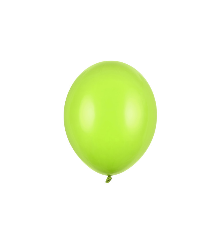 Latexové balóny světle zelené