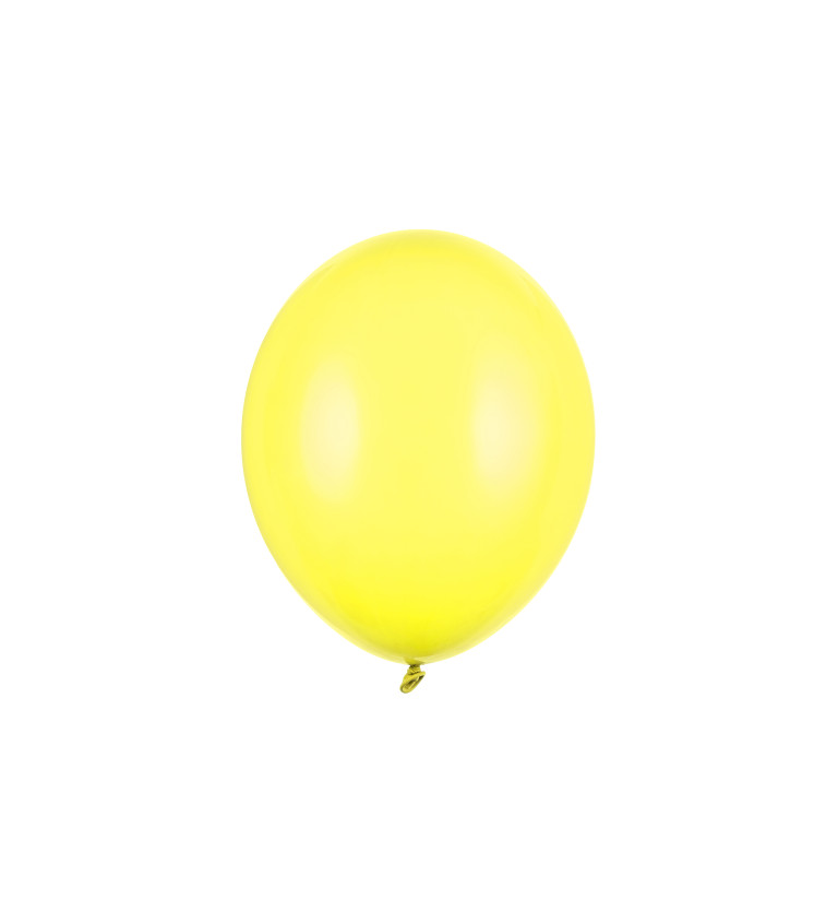 Latexové balóny žluté
