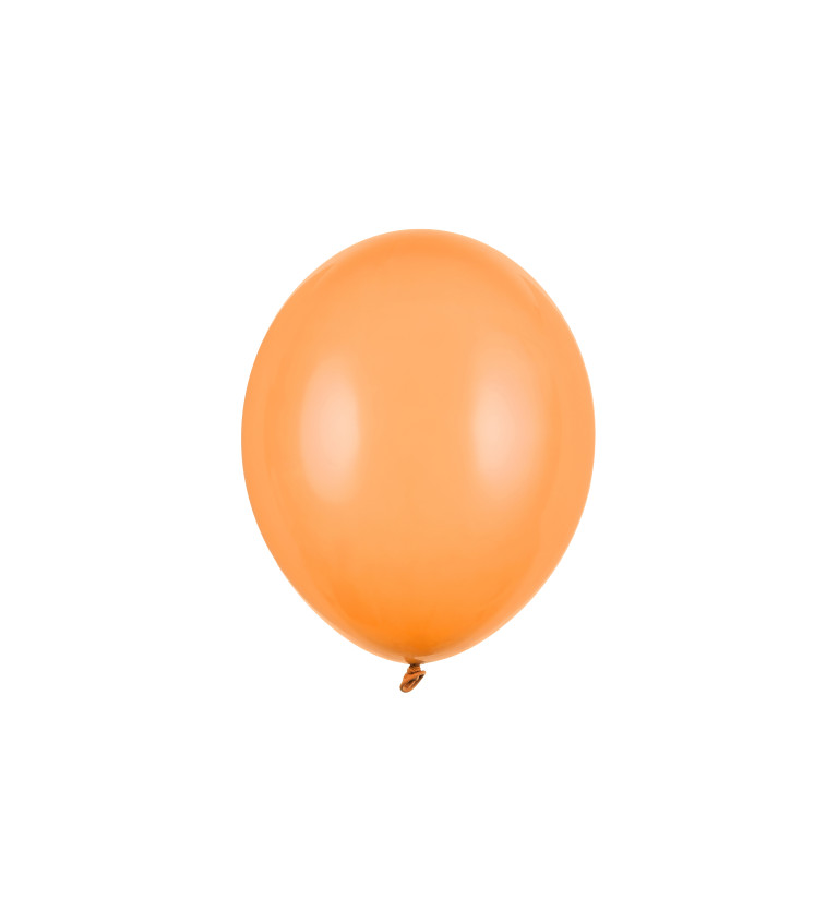 Latexový balón v oranžové barvě