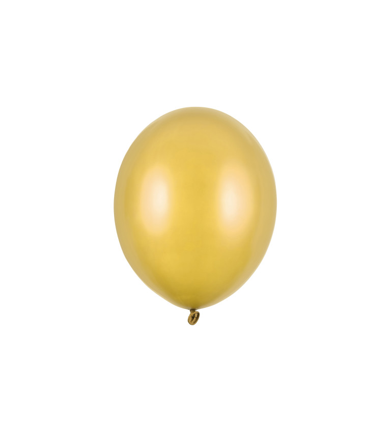 Balóny zlaté latexové
