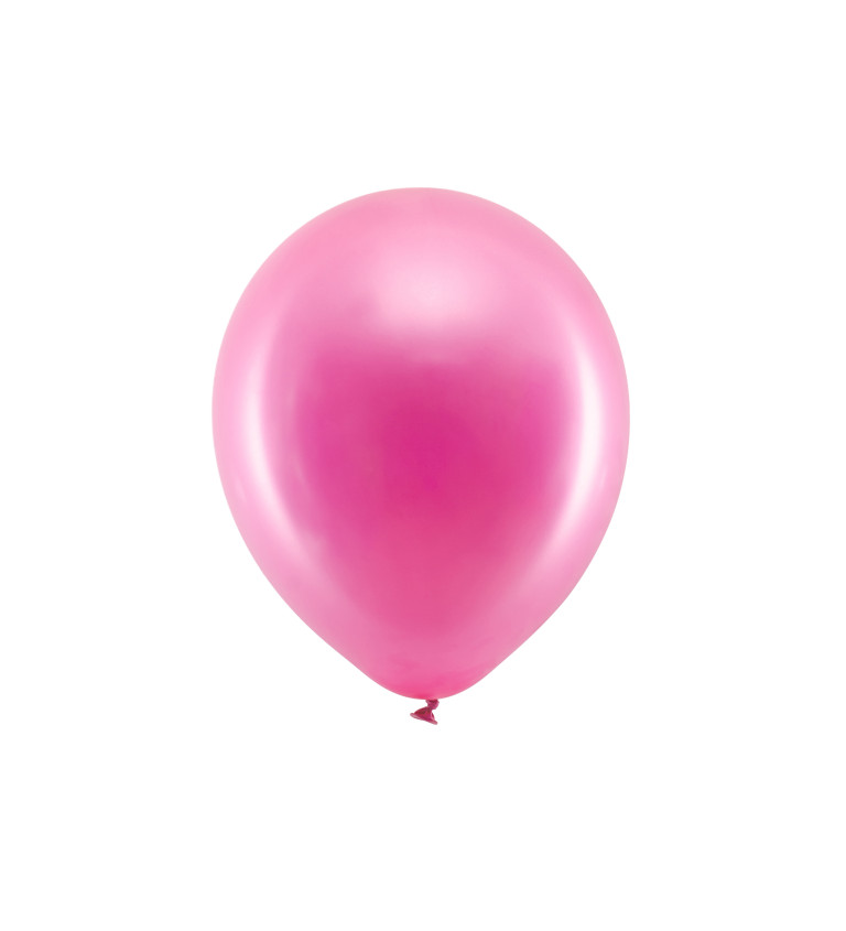 Rainbow latexové balónky růžové