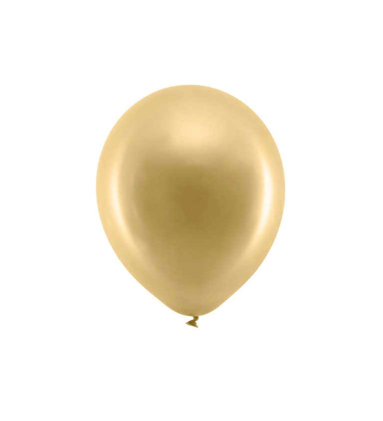 Balónky - zlaté