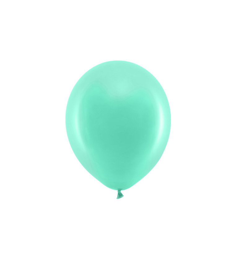 Pastelovo-mintové balóny