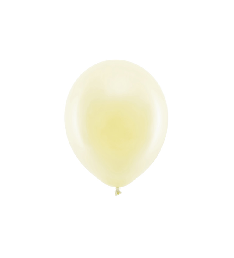 Pastelovo-krémové latexové balónky