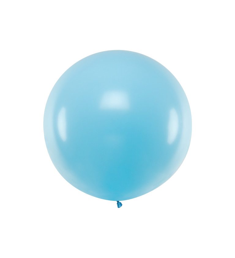 Jumbo balón světle modrý