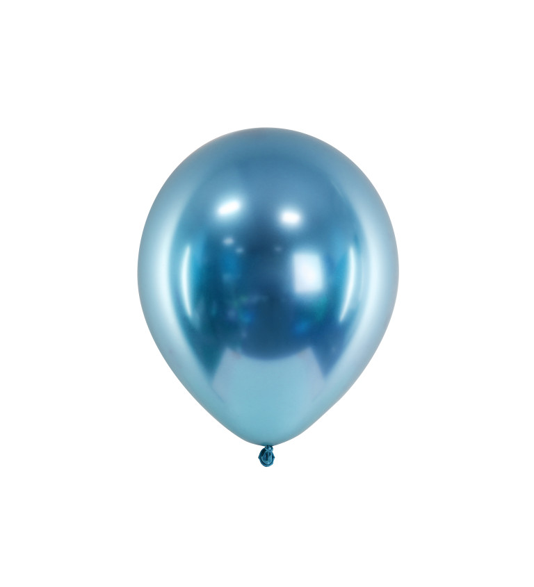 Balónek Glossy - modrý