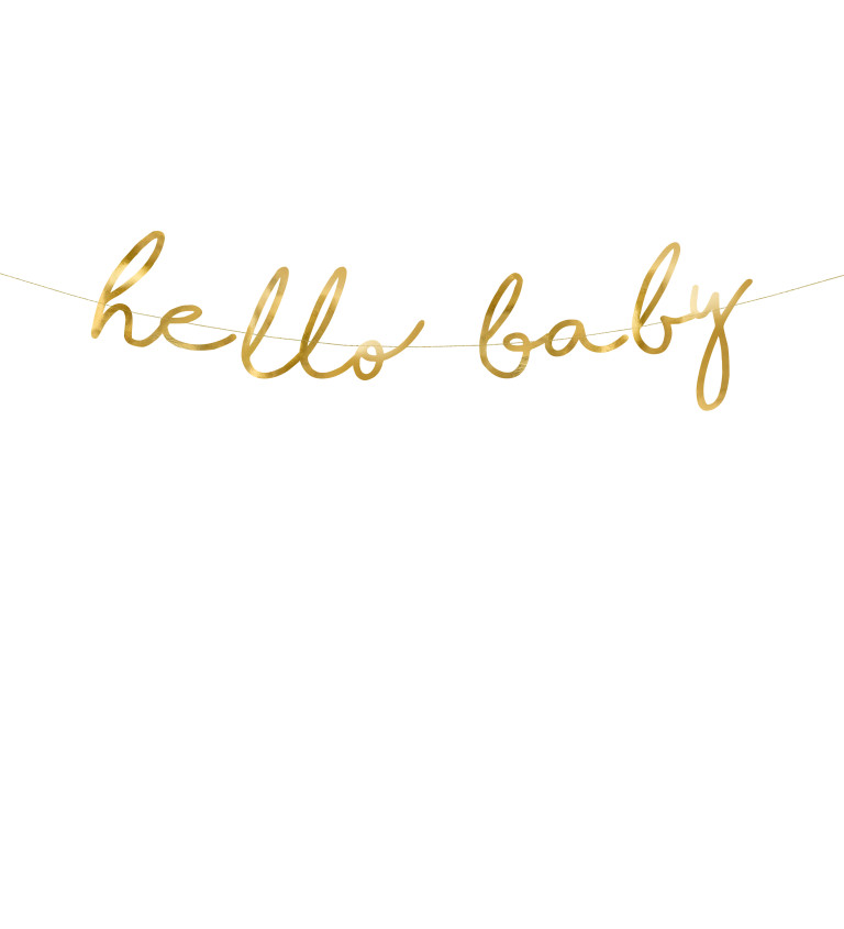 Banner "Hello Baby"