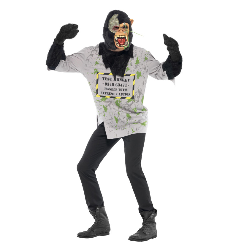 Kostým pánský - opičí mutant