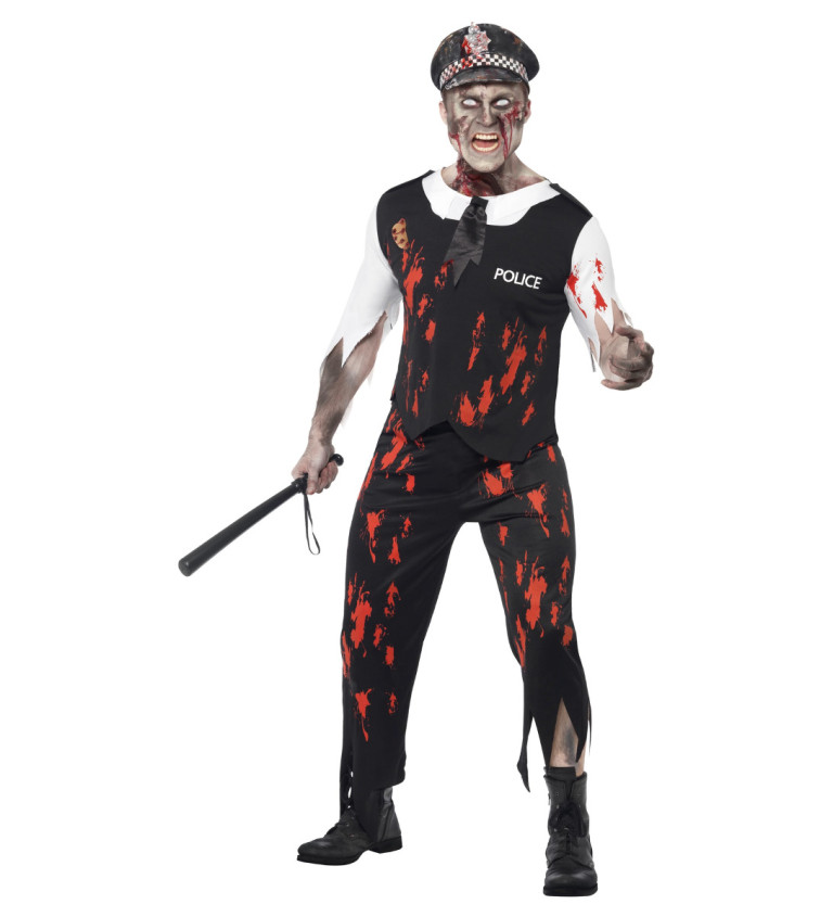 Pánský kostým - zombie policista