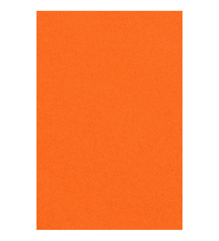 Oranžový ubrus - jednorázový