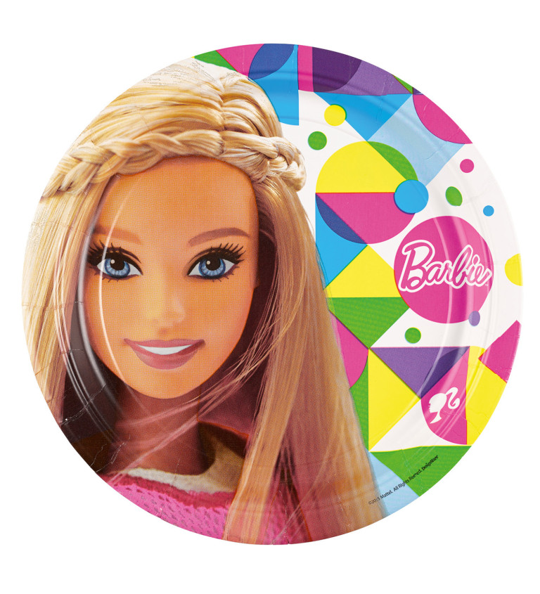 Barbie talířky