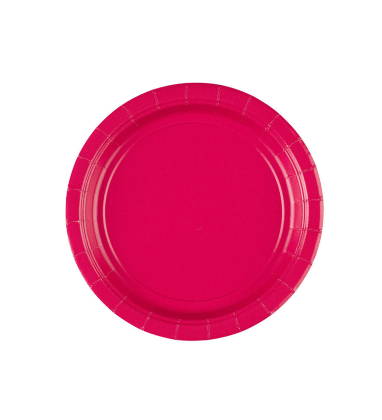 Malý talířek - růžový