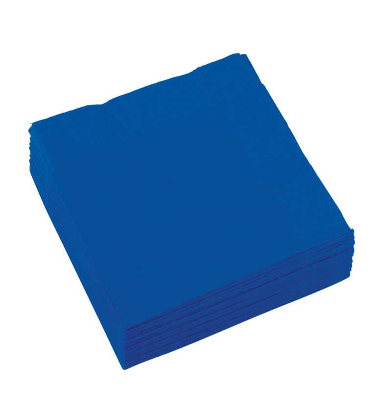 Ubrousky papírové - tmavě modré