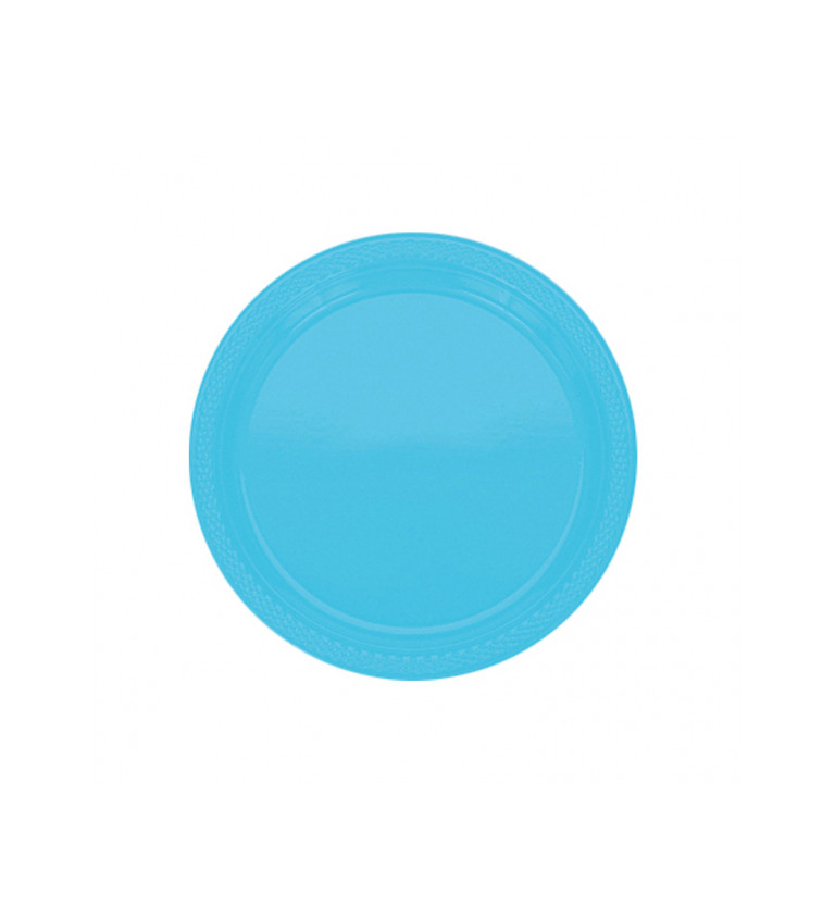 Plastový talířek - modrý