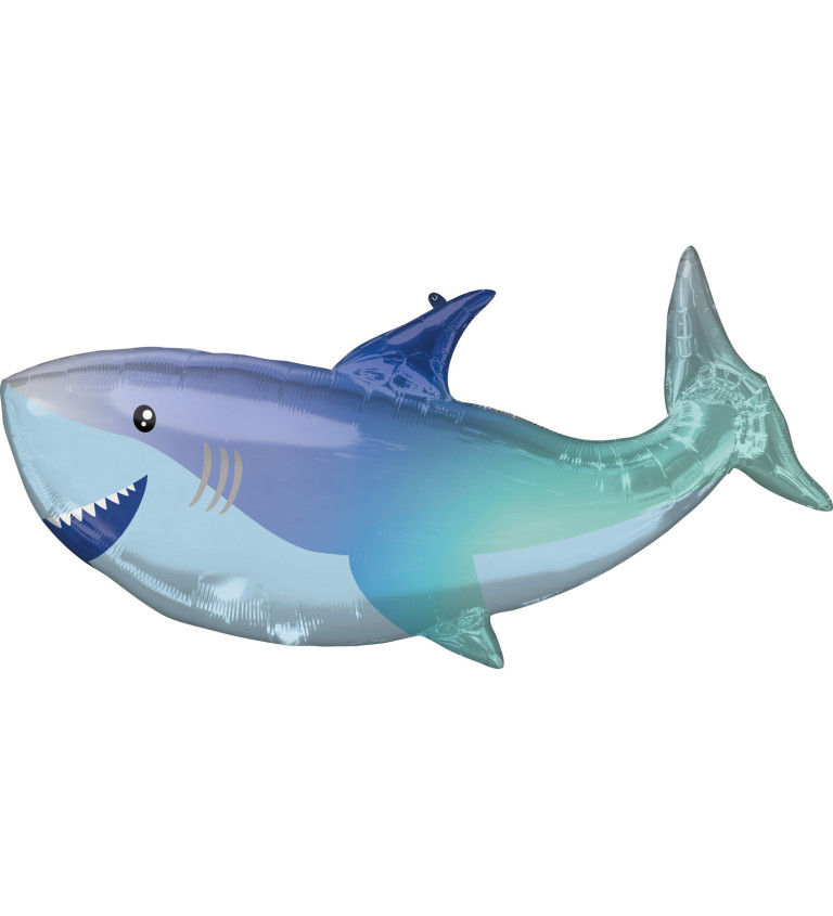 Fóliový balónek veselý žralok