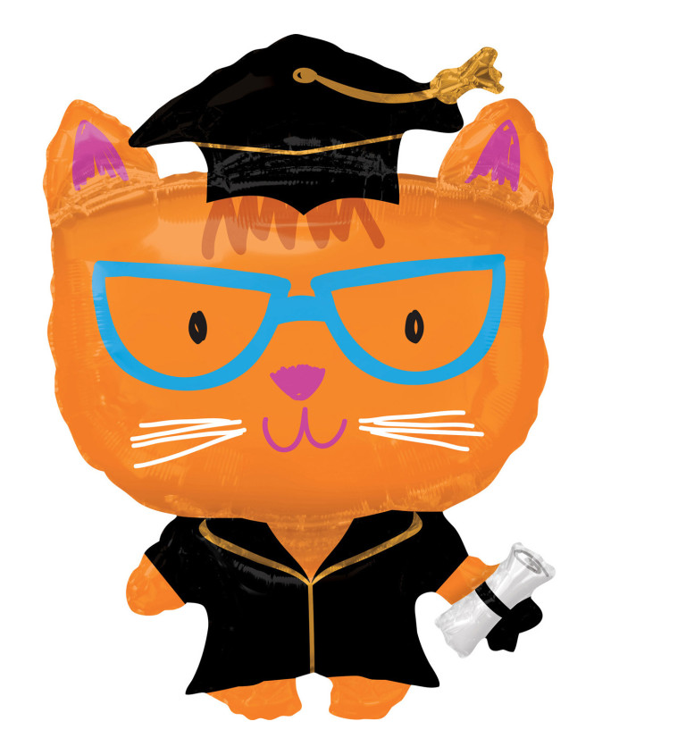 Balónek kočka - absolvent