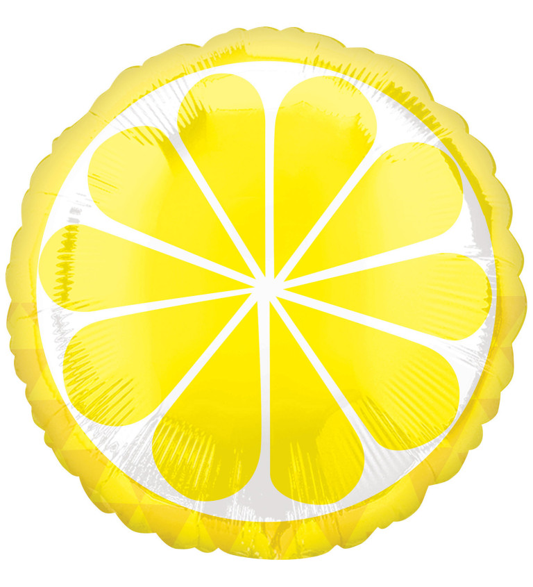 Foliový balónek citrónu