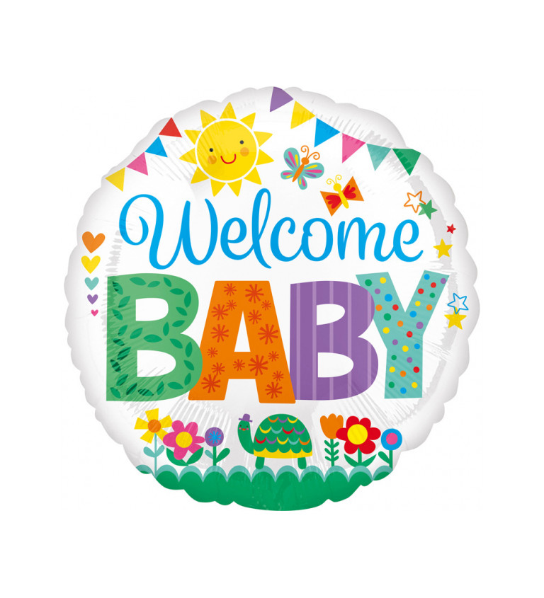 Baby welcome balón