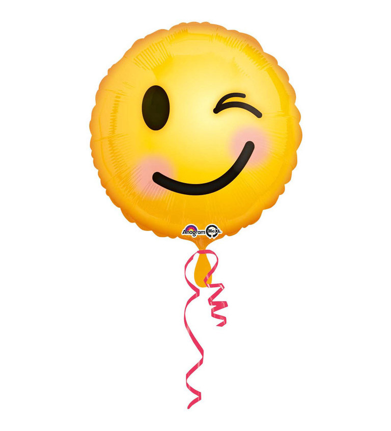 Emoticon smajlík balónek