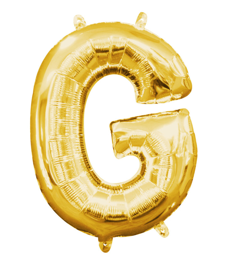 Fóliový balónek písmeno G