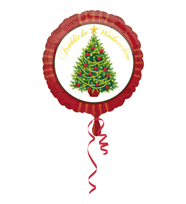 Balón - vánoční stromeček