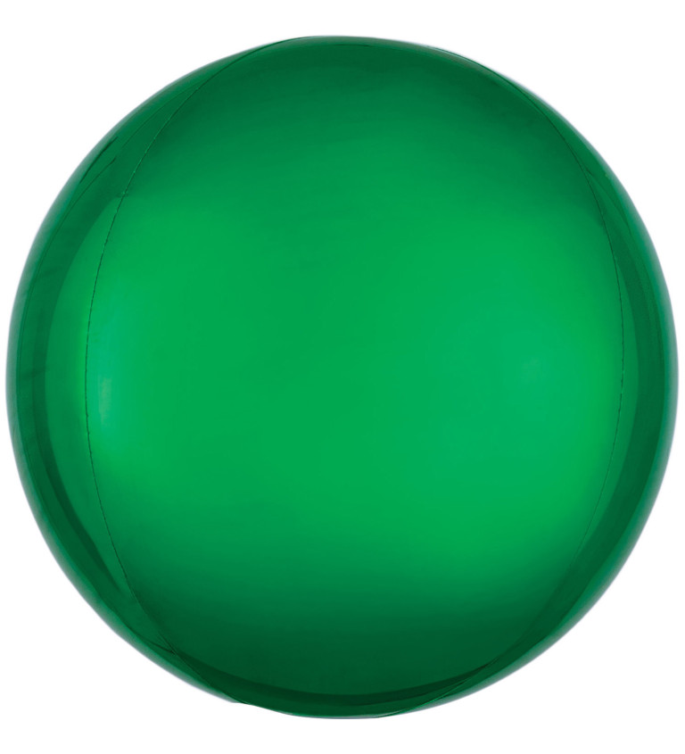 Zelený balónek kulatý