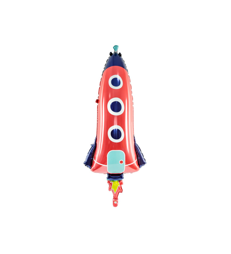 Fóliový balónek - raketa/vesmírná loď