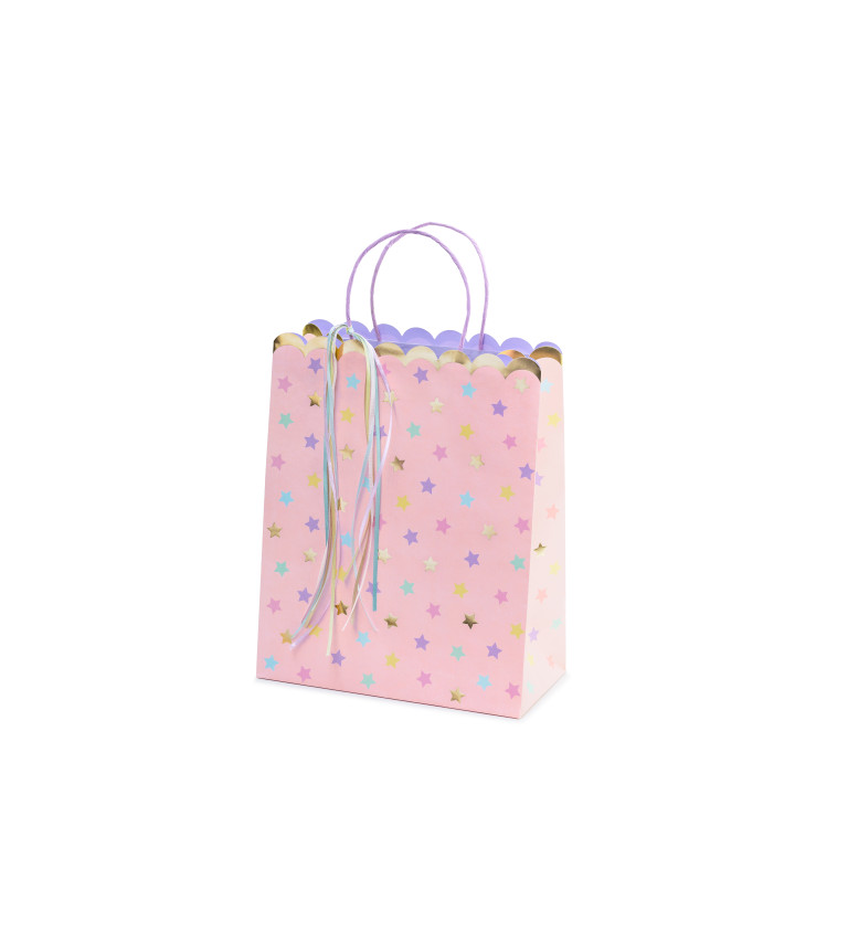 Dárková taška - růžová