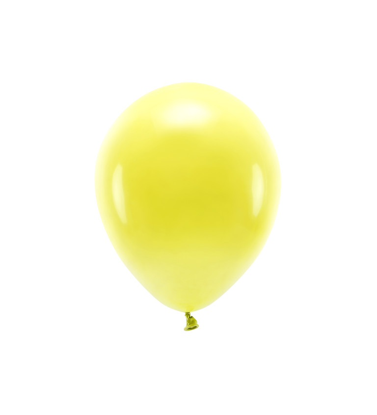 Žluté ECO balónky (pastel)