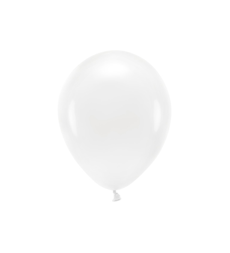 ECO balonky - pastelové bílé