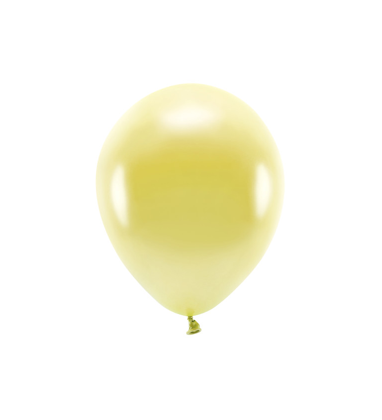 ECO balónky - světle žluté