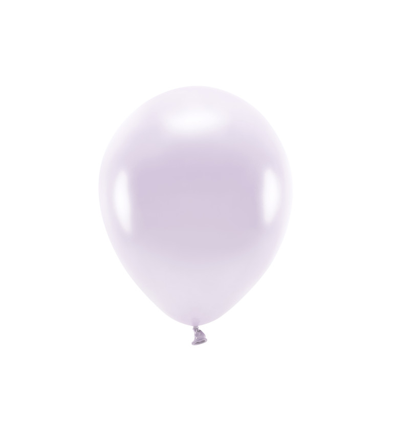 Světle fialové latexové balónky ECO