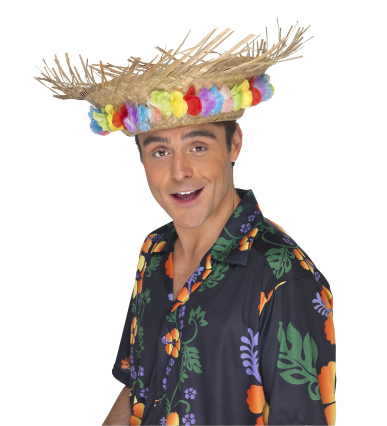 Sláměný klobouk - Havajský