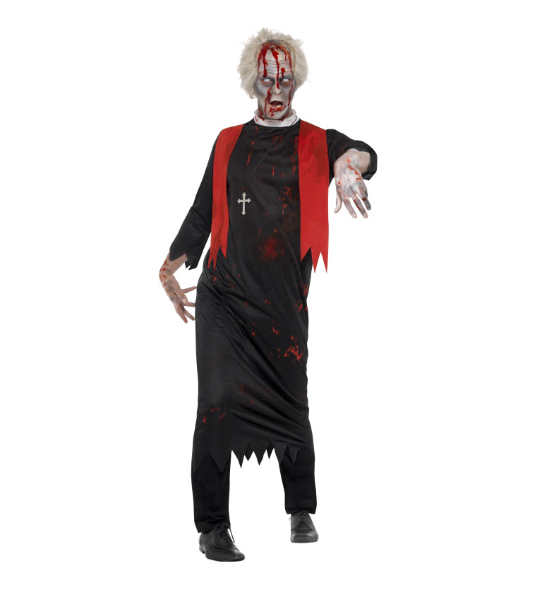 Kostým - zombie farář