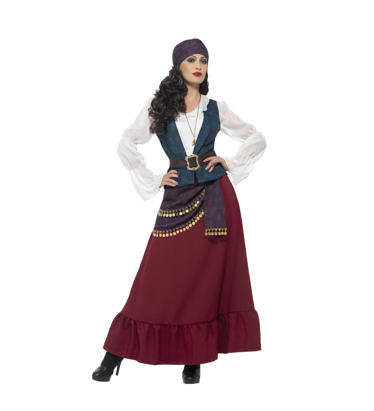 Kostým dámský Pirátka