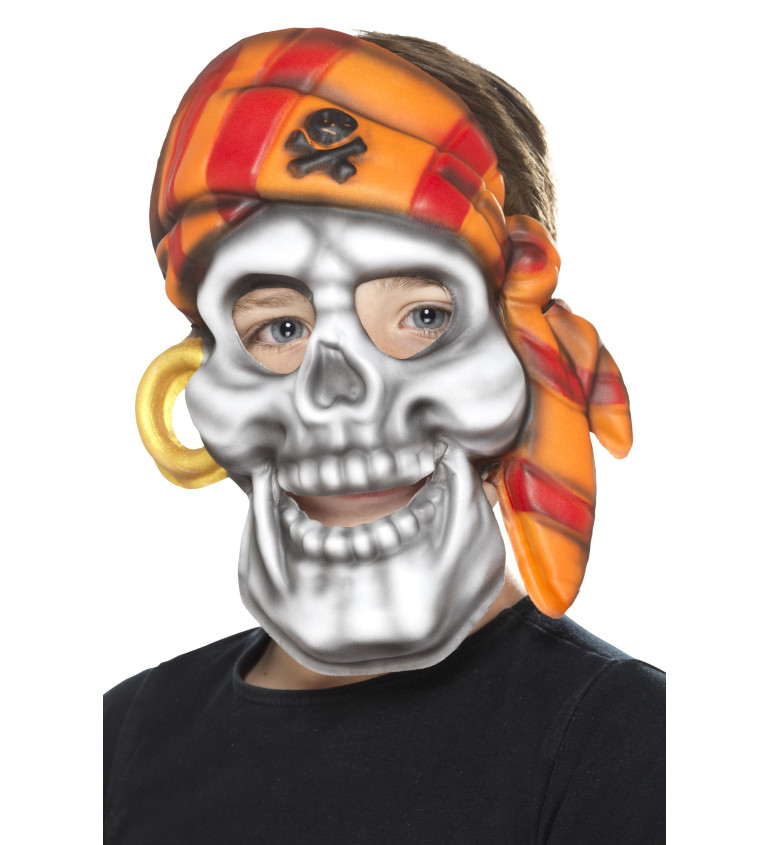 Maska pirát s šátkem