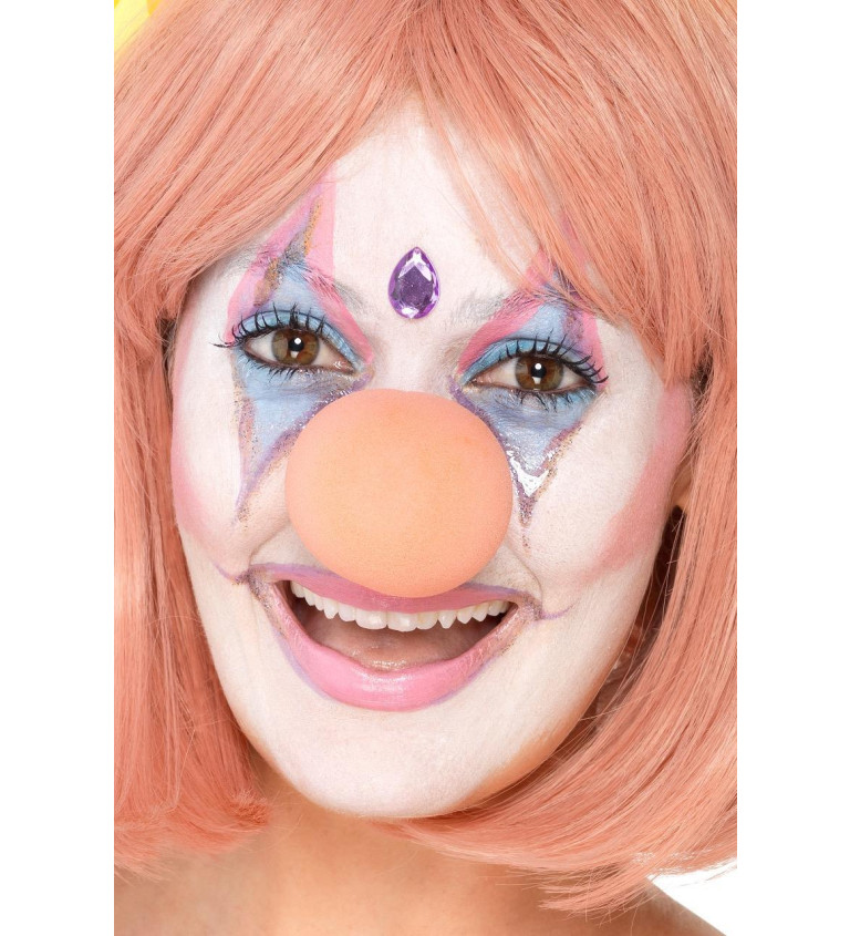 Nos pro klauna - růžová barva